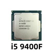 1PCS Intel Core i5-9400F i5 9400F 2.9 GHz Six-Core Six-Thread CPU 65W 9M Processor LGA 1151