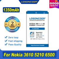 100% Original LOSONCOER NEW 1350mAh BLB-2 BLB2 Battery For Nokia 3610 5210 6500 6510 7650 8210 8250 8310 8850 8890 8910 8910i