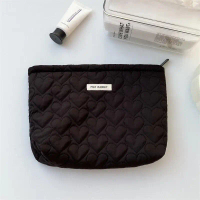Large Capacity Desktop Stationery Storage Bag Organizer Cotton Makeup Bag Luggage Makeup Bag Handbag