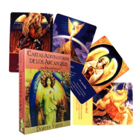 Spanish Version Best Selling Oracle Cards Tarot Cards New Deck Archangel Oracle Cards for Beginners Oracle Cards