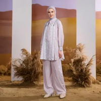 Nobby X Celine Evangelista Jeumpa Tunik Motif Heritage Aceh Bahan Finhill Silk S Hijau