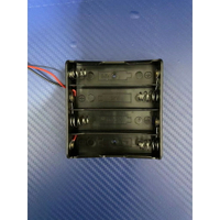 18650帶線電池盒 4節串聯 鋰電池盒 電池座帶引線 DIY雙節雙槽充電座  智能小車 Arduino【現貨】