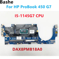 M24276-601 For HP ProBook 450 G7 Laptop Motherboard DAX8PMB18A0 i7-1165G7 100% Working