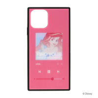 【iJacket】iPhone 11/11 Pro/11 Pro Max 迪士尼公主 四角氣墊 9H玻璃殼(美人魚)