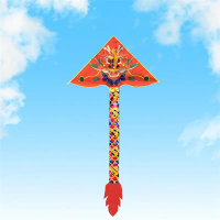 Layang-layang Naga, Saiz Besar, Untuk Kanak-kanak dan Dewasa, Mudah Terbang, Reka Bentuk Besar, Laya
