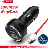 For OnePlus Warp Dash Charge Car Charger 65w 30w One Plus OnePlus 9 8 7 Pro Nord N10 N100 Warp Charger Carcharger Fast Charging