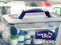 樂扣樂扣醫藥箱 5L多層收納箱子家用塑料箱保鮮盒HPL891