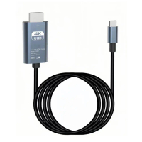 2025 Type-C to HDMI Screen Casting Cable for Mobile Phones, Tablets, Switch Consoles, USB HD 4K Same