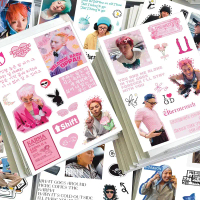 G-DRAGON สติ๊กเกอร์ อัลบั้ม 8 ชิ้น Ubermensch กันน้ำ ตกแต่ง สติ๊กเกอร์ โน๊ตบุ๊ค สติ๊กเกอร์ภาพถ่าย แฟ