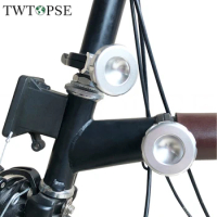 TWTOPSE AL7075 Bike Bicycle Hinge Clamp Plate For Brompton Folding Bicycle Bike 3SIXTY PIKES Magnetic C Clamp Plate Lever Part