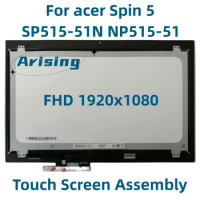 15.6" Laptop LCD Touch Screen Digitizer Assembly For Acer Spin 5 NP515-51 SP515-51N IPS Display Replacement FHD 1920x1080 ‘