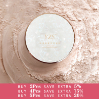 YZS Face Loose Powder With Puff Mineral Waterproof Matte Setting Powder Finish Makeup Oil-Control Professional Cosmetics For Wom
