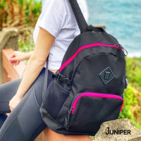 【買大包送小包】JUNIPER 耐磨防潑水大容量休閒機能旅行背包 TJP008+TJP014