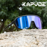 Kapvoe New Polarized Cycling Sunglasses UV400 MTB Bike Cycling Glasses Outdoor Running Hiking Eyewear Bicycle Racing Goggles