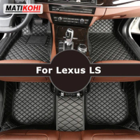MATIKOHI Custom Car Floor Mats For Lexus LS LS350 LS400 LS430 LS460 LS500 LS500h LS600h Auto Carpets Foot Coche Accessorie