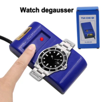 Watch Demagnetizer Electrical Mechanical Quartz Watch Repair Tool Watch Demagnetize Time Correceing for Watchmaker EU Plug Hot