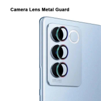 For vivo S16 S16e V27 V27e V25e Pro Camera Guard Circle Metal Lens Film Protector Cover Ring Bumper Glass Cap