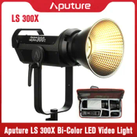Aputure LS 300X COB LED Video Light Bi-Color 2700K-6500K 300W V-mount Led Storm Light Studio Photography Lighting App Control