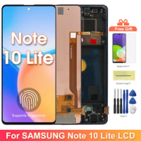 6.7'' Super AMOLED Note 10 Lite Lcd, For Samsung Galaxy Note 10 Lite N770 N770F Lcd Lcd Display Touch Screen Digitizer Parts