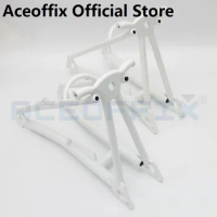ACEOFFIX for Brompton Bike 2020 White folding bike Frame chrome molybdenum steel rear Rack
