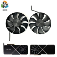 AFB1112HD-00 DAPA1115B2UP001 110mm Cooling Fan For NVIDIA GeForce RTX 3090 3090Ti Founders Edition Graphics Card Cooler Fan