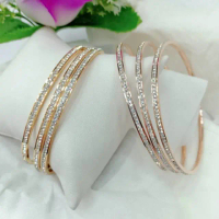 Gelang Titanium Keroncong Set 3 Mata 3433
