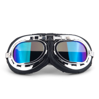 2022新款風鏡越野摩托車騎行護目鏡復古運動防風沙卡丁車眼鏡