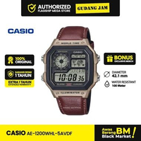 Jam Tangan Casio AE-1200WHL-5AVDF AE-1200WHL-5A AE1200WHL AE 1200WHL