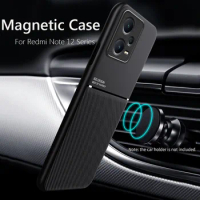 For Redmi Note 12 Pro Case Magnetic Cover Soft Frame Funda For Xiaomi Redmi Note 12 Pro Plus Note12 Pro+ 5G Phone Cases Capa on