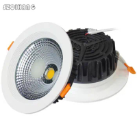 LED Downlight Dimmable 7W 10W 15W 20W Spot Light 220V 110V Aluminum Warm/Cold White LED Recessed Down Light For Kitchen Bedroom