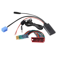 รถวิทยุบลูทูธเสียงไมโครโฟนแฮนด์ฟรี MIC Adapter ISO 8Pin สำหรับ-Gamma 5 MFD Sharan Lupo-Polo 6N2 9N