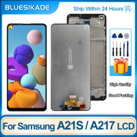 New 6.5" For Samsung Galaxy A21S Display A217 LCD Touch Screen Digitizer For Samsung A21S LCD SM-A217F Replacement Parts