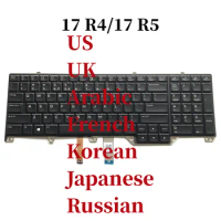 100%NEW original For Dell Alienware 17 R4 17 R5 Laptop Keyboard with Backlight NSK-EE1BC NSK-EE0BC