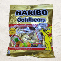 HARIBO < túi VÀNG 200g > KẸO DẺO GẤU Goldbear Gummy (HALAL)