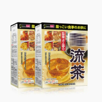 【YamaKan】代謝茶 2盒入(24入/盒；解膩、幫助排便、幫助消化、胭脂流茶胭脂紅茶系列)