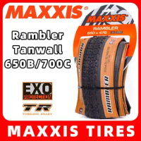 MAXXIS RAMBLER TUBELESS 700x38C/40C/45C/50C 650x47B 27.5x1.5 GRAVEL/ADVENTURE Gravel and dirt road racing tire of bicycle