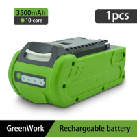 100% Suitable for Original Greenworks 40V 3.5AH Lithium Battery Chain Saw Lawn Machine