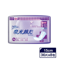康乃馨 奈米核心健康護墊薰衣草香15cm(36片×8包)