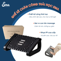Ghế kê chân văn phòng công thái học Ergonomic Footrest - Thương hiệu EMA