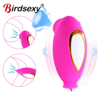 Clitoris Sucker Stimulator Licking Vibrator Sex Toys for Women Adult Nipples Clit Sucker Tongue Blowjob Sex Shop Intimate Good