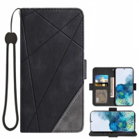 Flip Cover Leather Wallet Phone Case For Samsung Galaxy S21 Ultra S20 FE 5G S10 Lite S10e S9 S8 Plus S7 Active S6 Edge S5 S4 S3