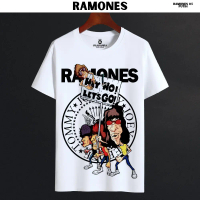 KAOS RAMONES OLABAMBA [BOOTLEG] 05| Kaos Distro Premium Pria Wanita Warna Putih | Ramones | RAMONES 