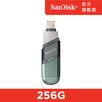 SanDisk iXpand Flip 隨身碟 256GB 鐵灰 (公司貨)