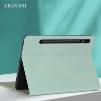 ARDISSI Tablet Stand Case for Samsung Galaxy Tab S9 Plus Tap S8 S7 FE S6 LITE Funda Protective Folio Flip Book Cover PU Leather
