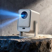 簡約投影機WIFI正背智慧投影1080P全自動對焦高畫質投影機辦公用會