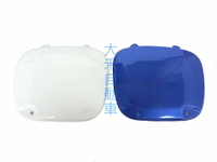 大禾自動車 霧燈蓋 白色 / 寶藍 烤漆 適用 SUBARU 02-07 IMPREZA GDA GDB 圓燈鯊