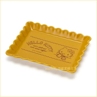 asdfkitty*KITTY餅乾造型陶瓷盤/點心盤/小菜盤-餐具擺盤-日本正版商品
