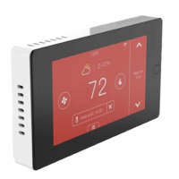 Thermostat wifi alexaProgrammable Alaxa Google Home HVAC Touchscreen Smart Home Thermostat WiFi