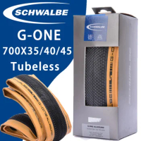SCHWALBE G-ONE TUBELESS GRAVEL BICYCLE TIRE 700X35C 700X45C 700X40C 40-622 28X1.5 ALLROUND Asphalt Pavement Dirt Road BIKE TYRE