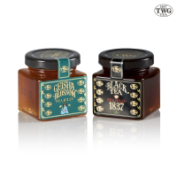 【TWG Tea】雙入茶香果醬禮盒組(蝴蝶夫人&amp; 1837黑茶 100公克/罐)